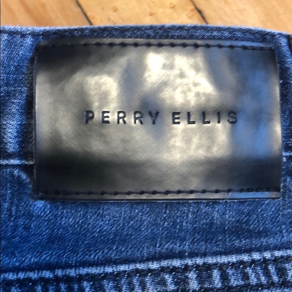 Perry Ellis Mens Slim Jeans 34x32 - Picture 3 of 7